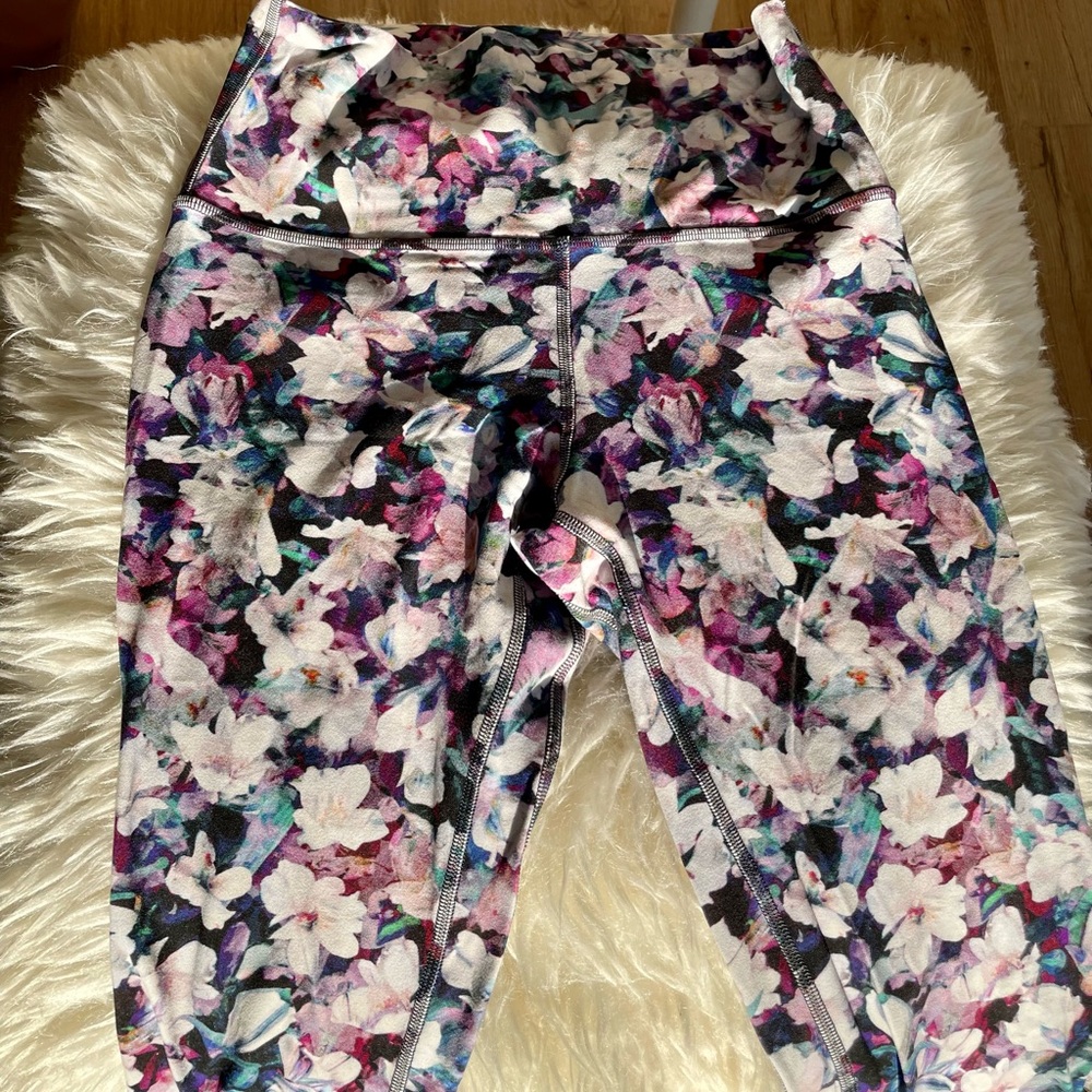 Lululemon floral print leggings